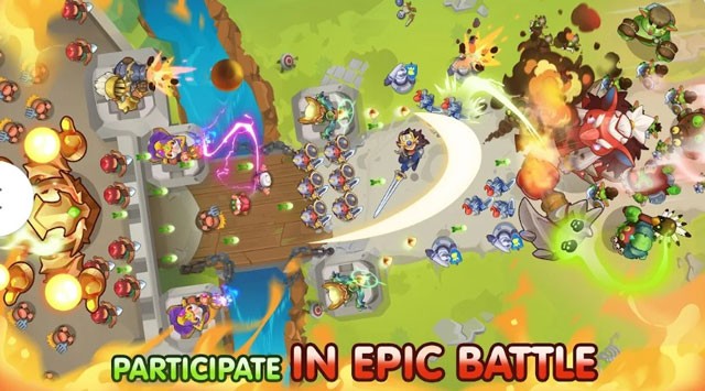 Game phòng thủ tháp, tiêu diệt kẻ thù, thu thập tài nguyên