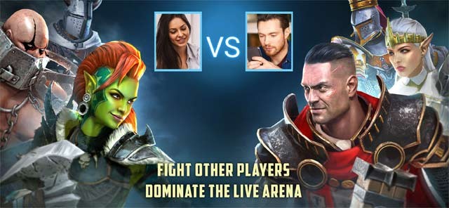 Chiến đấu cạnh tranh với người chơi khác trên toàn thế giới để thống trị đấu trường PvP