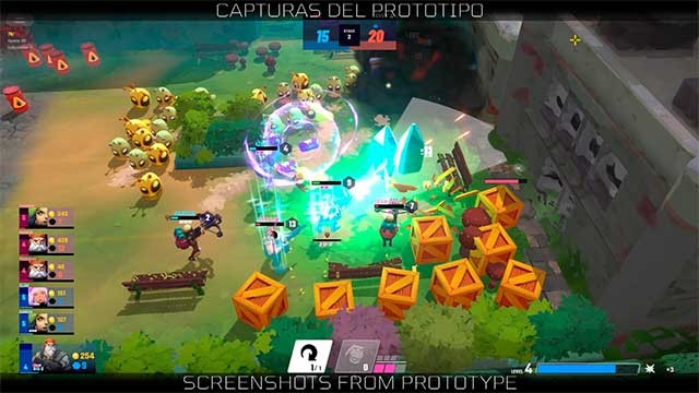 Chiến đấu với boss Alien và né tránh các cạm bẫy để thu thập pha lê