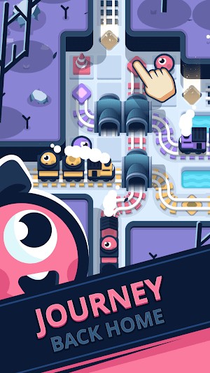 Vẽ đường ray và điều hướng các con tàu