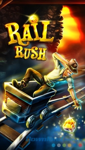 Game phiêu lưu hành động Rail Rush