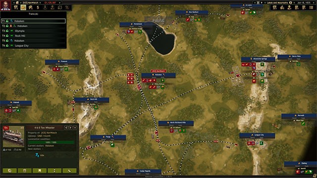 Phát triển hệ thống đường sắt xuyên nước Mỹ trong game Railroad Corporation