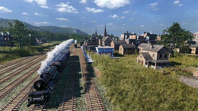 Rail Empire 2 Steam có các bản đồ lớn hơn, chi tiết hơn và sống động hơn so với phần 1