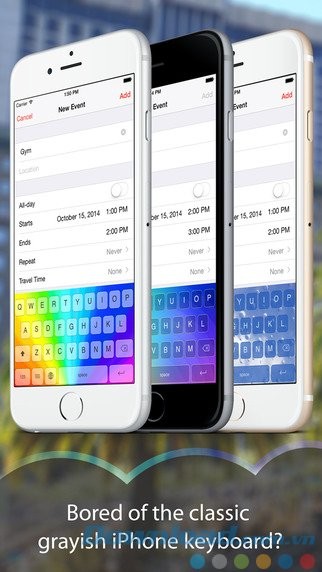 Tùy biến bàn phím iOS