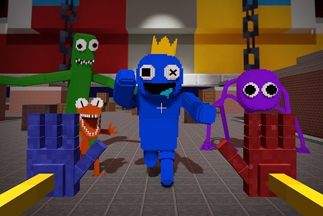 Trốn tìm và sinh tồn vui nhộn lấy cảm hứng từ game Among Us và Poppy Playtime