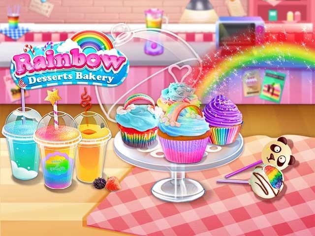 Rainbow Desserts Bakery cho Android là game làm món tráng miệng đặc sắc