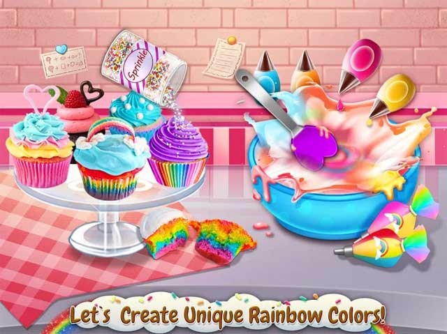 Làm ra những chiếc bánh kem rực rỡ sắc màu