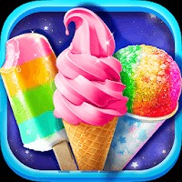 Rainbow Frozen Foods - Game làm kem cầu vồng cho Android
