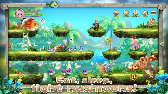 Phiêu lưu và chiến đấu trong thế giới rộng lớn độc đáo của game Rainbow Story
