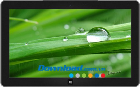 Raindrops and Dew theme