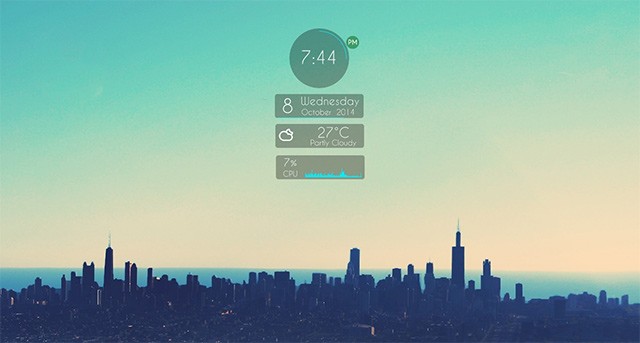 Thiết kế màn hình khóa đa phương tiện và cá nhân hóa với ứng dụng Rain Lock