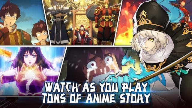 Thưởng thức các câu chuyện anime hấp dẫn trong game Rakshasa Street