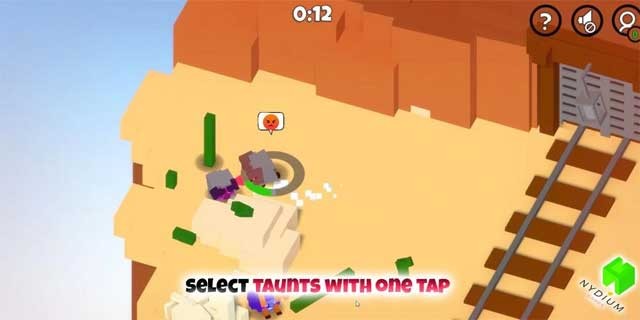 Trêu chọc đối thủ chỉ với một lần chạm