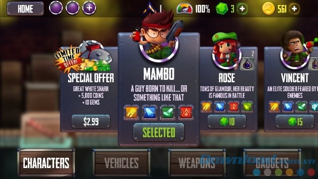 Nhập vai các nhân vật dễ thương