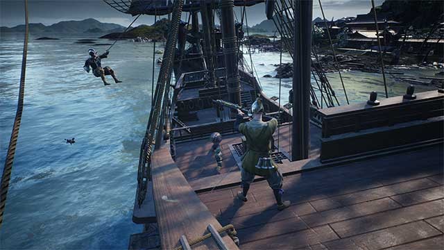 Khám phá bản đồ rộng lớn bằng ngựa, tàu lượn, thuyền