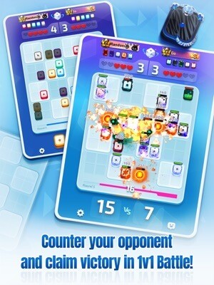 Tấn công kẻ thù và giành chiến thắng trong trận chiến 1v1