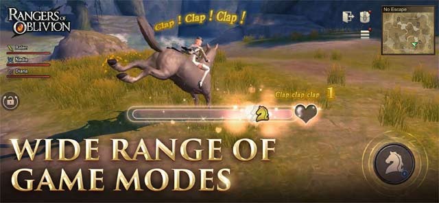 Chinh phục nhiều chế độ game hấp dẫn trong Rangers of Oblivion