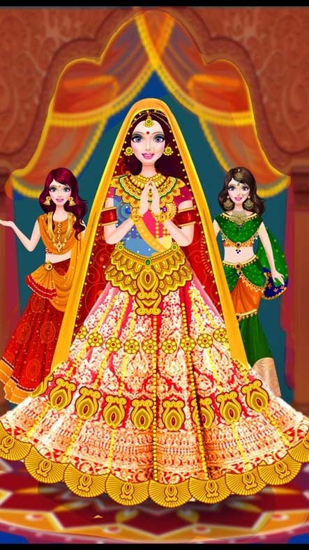 Tạo nên cô dâu xinh đẹp nhất trong Rani Padmavati Indian Wedding Dressup & Makeover