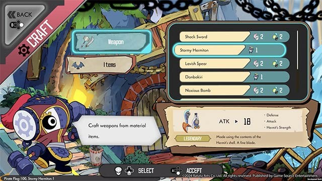 Khám phá hệ thống chế tạo vũ khí và vật phẩm phong phú của Ratatan game