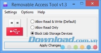 Chặn thiết bị USB theo ý muốn