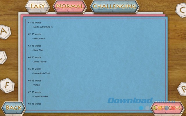 Các level trong game