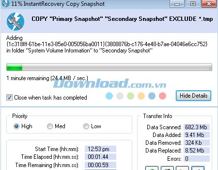 Raxco InstantRecovery