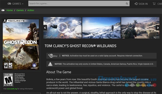 Giới thiệu nội dung game