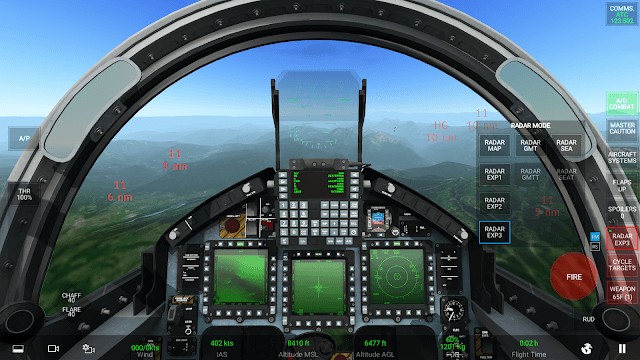 Real Combat Simulator (RCS) là game mô phỏng không chiến quân sự chân thực