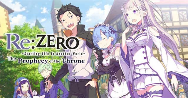 Re:ZERO - The Prophecy of the Throne là game chuyển thể từ Light Novel Re:ZERO
