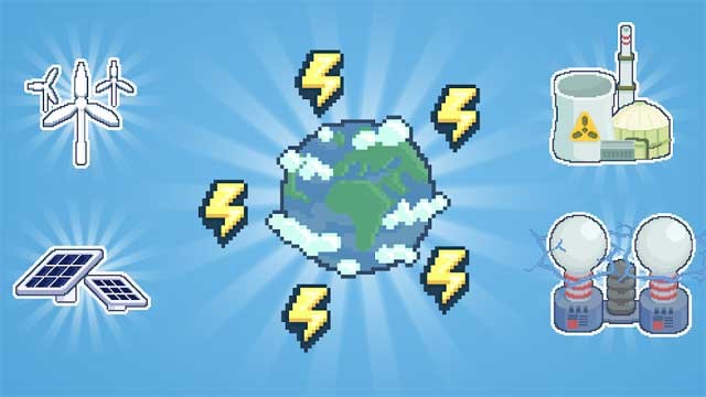 Sản xuất năng lượng từ vô số nhà máy điện khác nhau