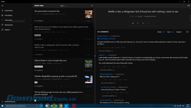 Layout với các thanh công cụ gọn gàng và dễ dùng