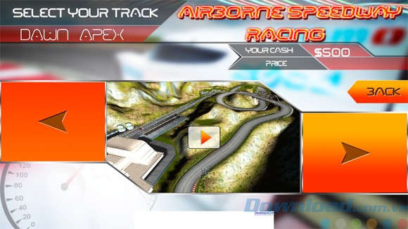 Toàn cảnh đường đua trên núi