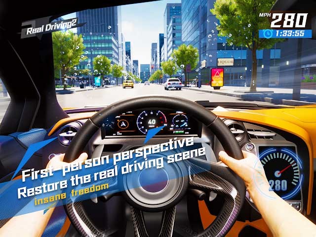 Trải nghiệm lái xe chân thực trong game Real Driving 2