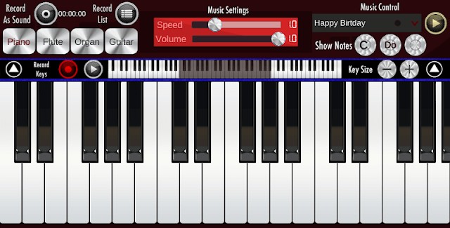 Real Piano là ứng dụng đàn piano dành cho cả nhạc sĩ và người mới học đàn