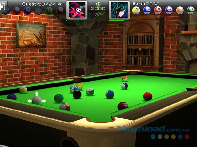 Game bắn bi-a Real Pool 3D