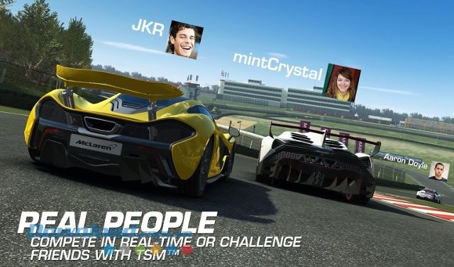 Đua cùng bạn bè trong game Real Racing 3 cho Android