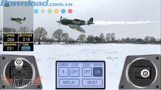 14 khung cảnh diễn tập bay chân thực