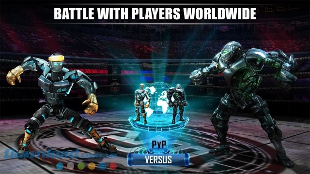 Chế độ PvP mới trong game Real Steel World Robot Boxing