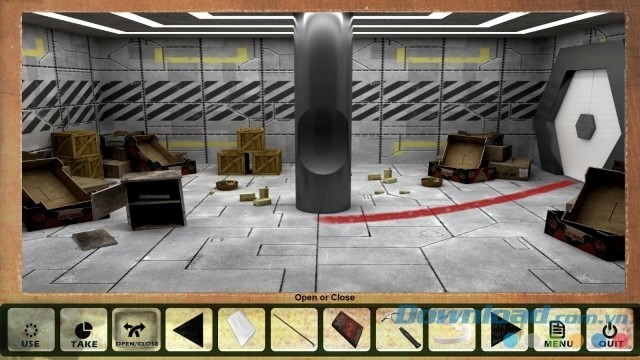 Tương tác với các đồ vật trong game phiêu lưu mới Reality Incognita cho máy tính