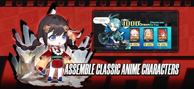 Tập hợp các nhân vật anime cổ điển trong game Realm Traveler:illusion 2024