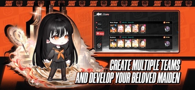 Tạo các đội hình đa dạng, phát triển các cô gái của bạn