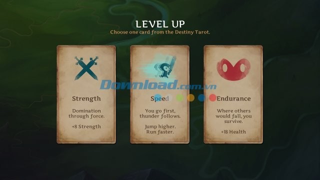 Nâng cấp nhân vật trong game Reaper for Android