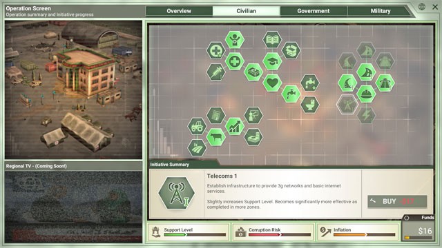 Sử dụng chiến lược khôn ngoan để khôi phục đất nước sau cuộc chiến và ngăn chặn nổi dậy