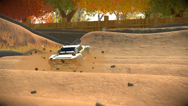 Lối chơi của ReCharge RC: High Voltage kết hợp giữa phong cách arcade với mô phỏng chân thực