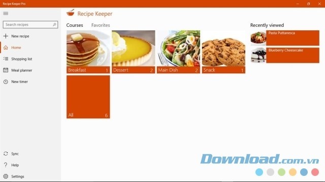 Cẩm nang công thức nấu ăn Recipe Keeper hấp dẫn cho chị em