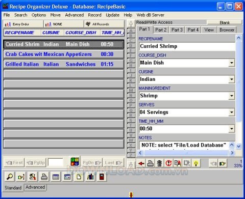 Recipe Organizer Deluxe