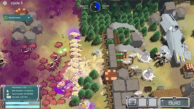 Reclaim Earth là game sinh tồn kết hợp xây dựng thuộc địa trên trái đất