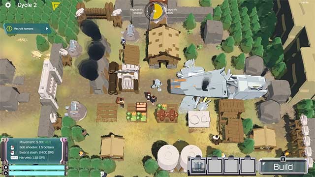 Nâng cấp và tùy chỉnh robot để phù hợp với phong cách chơi của bạn