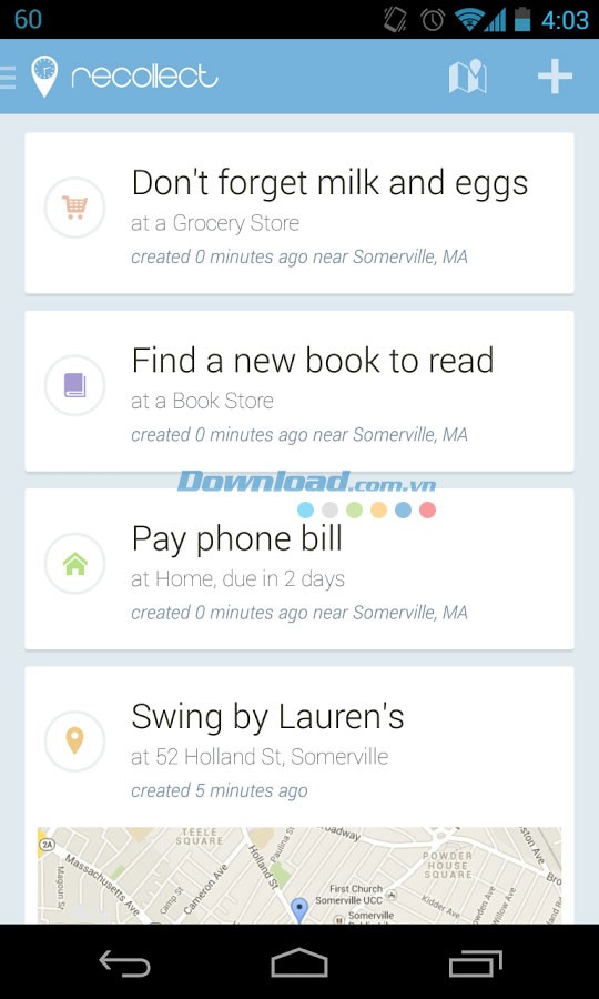 Recollect for Android