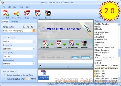 Recool SWF to HTML5 Converter